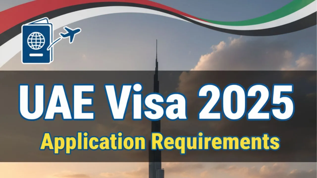 uae 2025 visa application requirements
