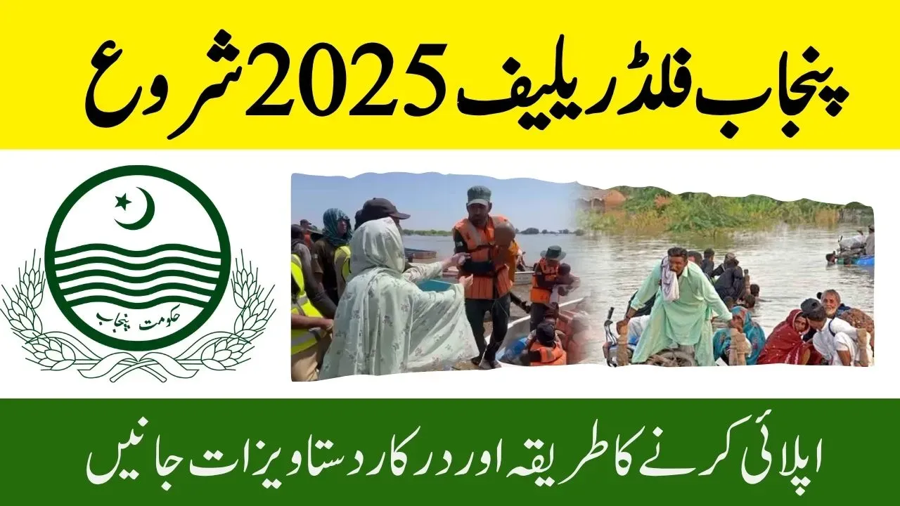 Today Update Punjab Flood Relief 2025 How to Apply & What Documents You Need